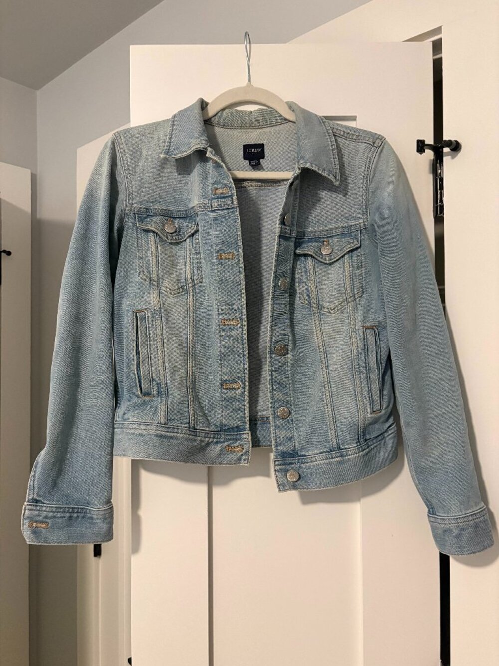 J Crew Cropped Jean Jacket